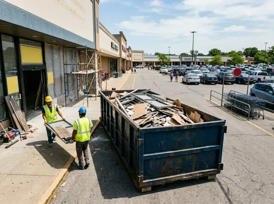 retail-store-renovation-debris-003 — frequently asked questions, Roll-off Dumpster Rentals in Carnot-Moon, PA